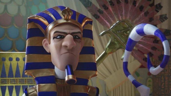 Cuplikan adegan dalam film animasi Mummies.