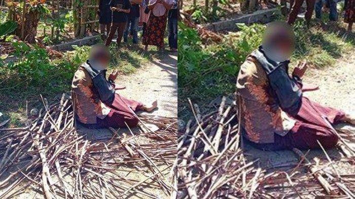 Sosok SS bakal caleg PDIP dikeroyok warga di Desa Sekotong Tengah, Kecamatan Sekotong, Lombok Barat, Nusa Tenggara Barat atau NTB, Ahad atau Minggu (16/7/2023) sekitar pukul 14.00 Wita. SS dilaporkan menghamili anak kandung.