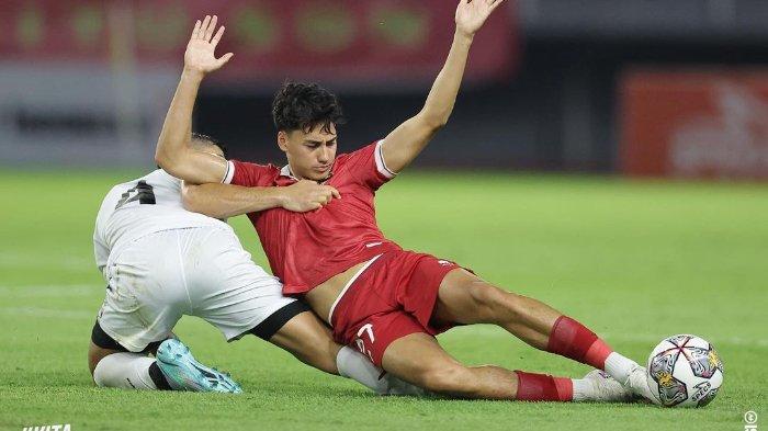 Debut Rafael Struick bersama timnas senior Indonesia vs Palestina dalam ajang FIFA Matchday Rabu (14/6/2023).