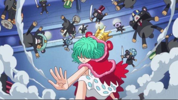 Doflamingo menggunakan Sugar untuk mengubah musuh menjadi mainan di One Piece