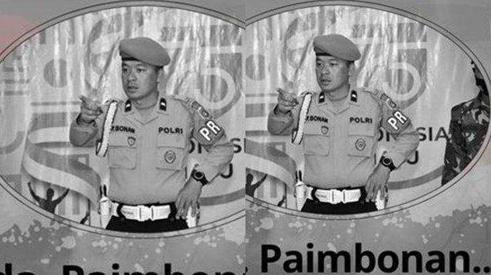 Sosok Aipda Paimbonan, polisi di Musi Rawas, Sumatera Selatan yang tewas dengan luka tembak di kepala di dalam mobilnya