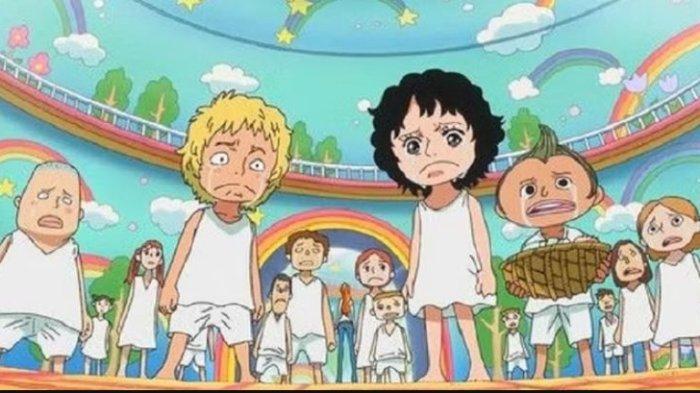 Eksperimen ke anak-anak yang tak berdosa saat Arc Punk Hazard dalam One Piece