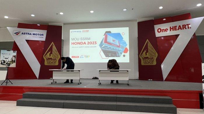 Evaluasi dan MOU Sekolah Safety Riding Mandiri (SSRM) Astra Motor Jawa Tengah 2