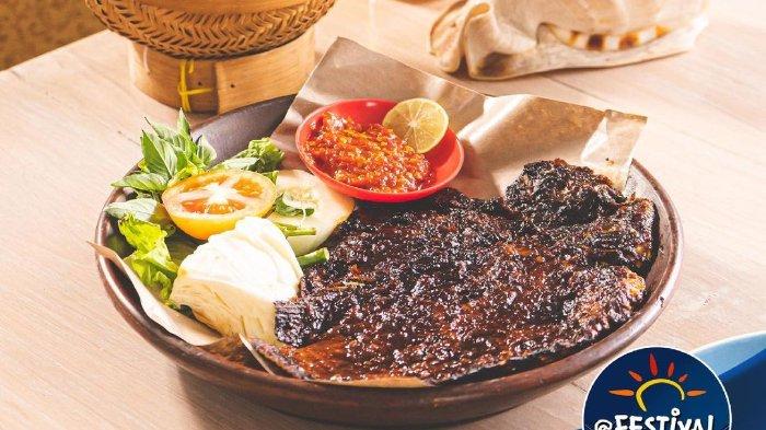 Salah satu menu di Festival Dermaga Kuliner, Malang, Jawa Timur.