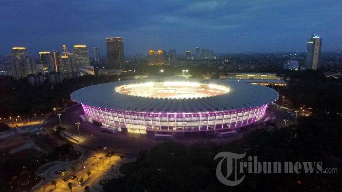 Ilustrasi. Stadion Utama Gelora Bung Karno, Senayan, Jakarta Pusat.