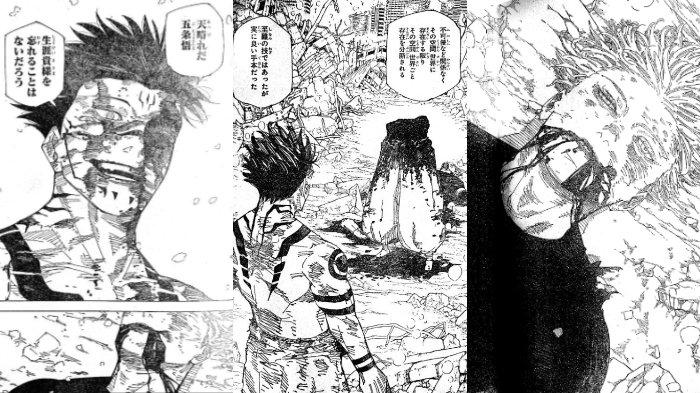 Gojo Satoru Mati Mengenaskan Dibunuh Ryomen Sukuna, Tubuh Terbelah Dua di Jujutsu Kaisen Arc Shibuya