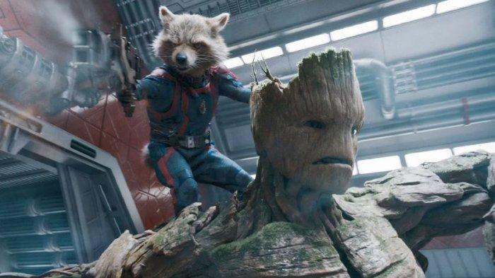Rocket dan Groot dalam Guardians Of The Galaxy Vol. 3