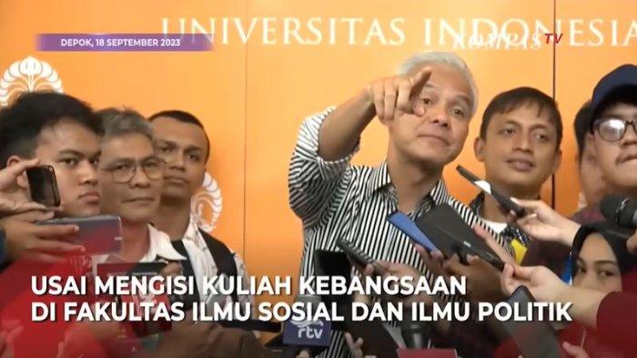 INILAH yang Buat Ganjar Jengkel Saat Wawancara tapi Diteriaki: Jadi Presiden Ngutang Lagi Enggak ?