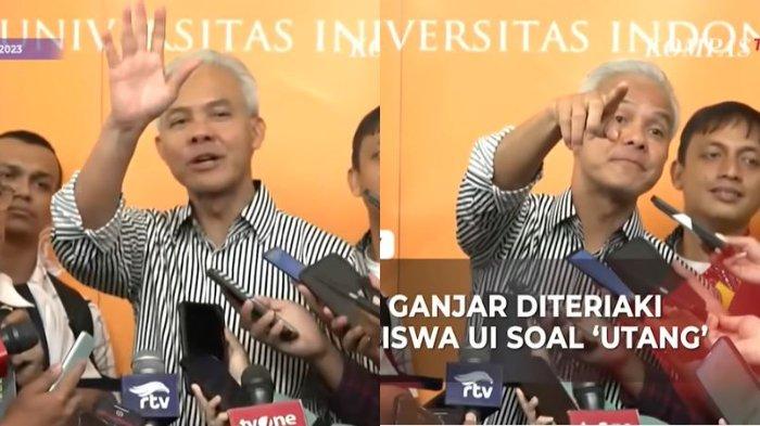 INILAH yang Buat Ganjar Jengkel Saat Wawancara tapi Diteriaki: Jadi Presiden Ngutang Lagi Enggak ?