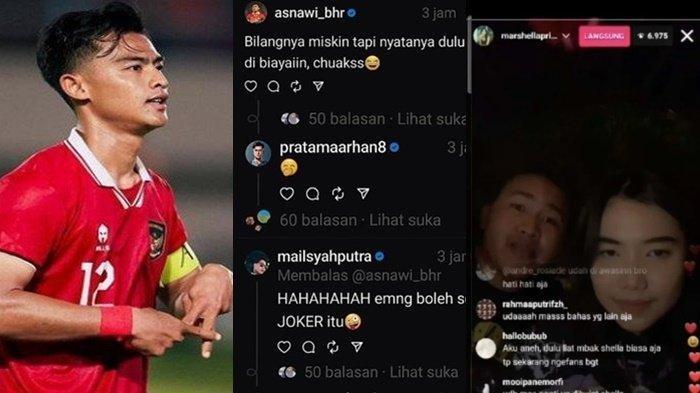Pratama Arhan Dihina Miskin oleh Teman si Mantan, Asnawi Beri Balasan Pedas: Dulu Dibiayain Chuakss.
Pratama Arhan bereaksi usai ramai namanya dihina miskin hingga disebut pengkhianat oleh sang mantan kekasih, Marshella Aprilia. Santai asyik liburan