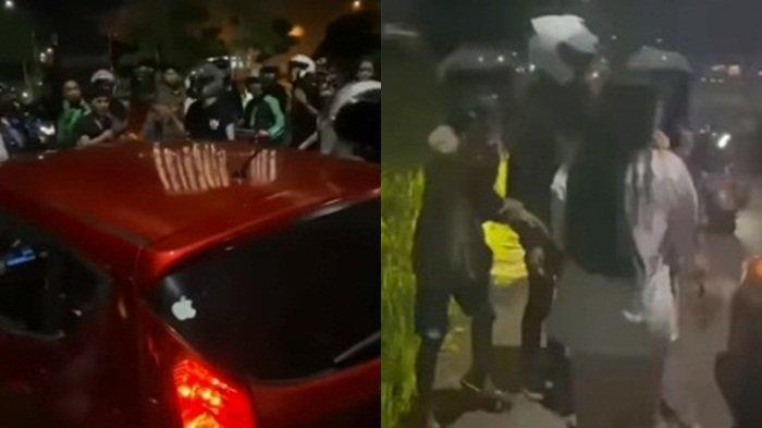 Media sosial kembali dihebohkan dengan aksi seorang suami yang nekat menabrak istrinya usai kepergok selingkuh.