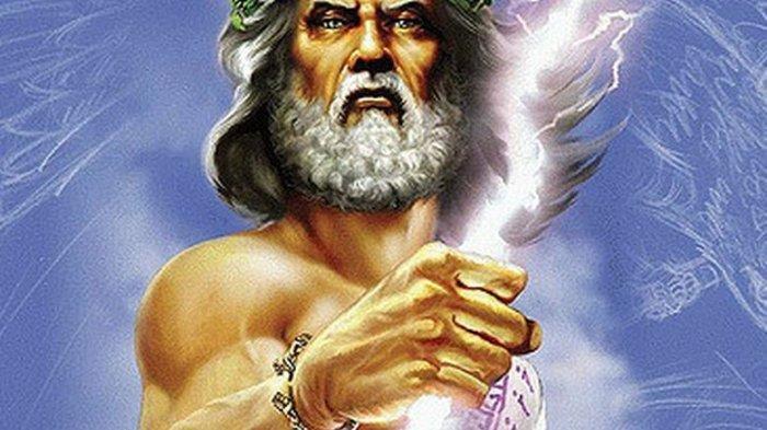 Ilutrasi Dewa Zeus