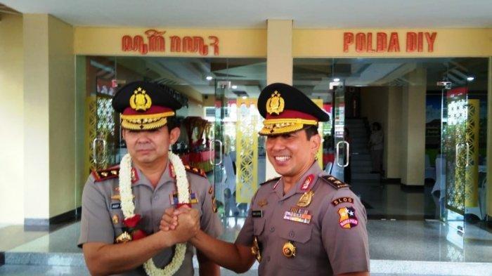 Serah terima jabatan Kapolda DIY antara Irjen Pol Ahmad Dofiri dengan Irjen. Pol. Drs. Asep Suhendar di Mabes Polri pada Senin (16/12/2019).