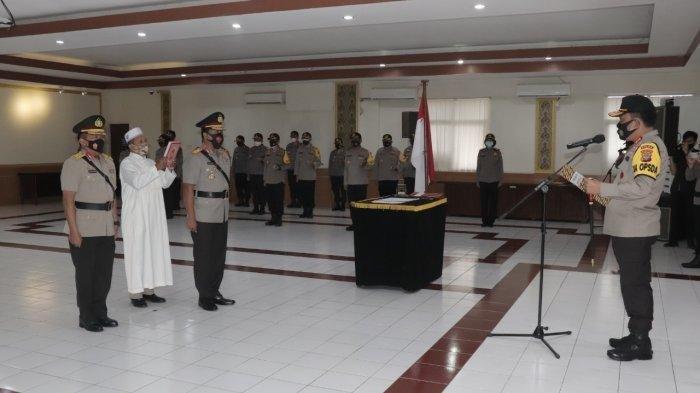 Pelantikan Irjen. Pol. Rudi Darmoko sebagai Wakapolda Sulut pada Senin (26/10/2020).