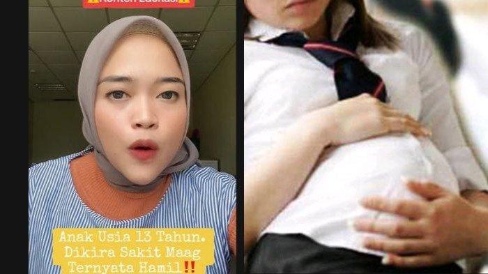 Di media sosial TikTok viral video yang merekam dokter Intan Rachmita bercerita soal pengalamannya menangani seorang bocah perempuan berusia 13 tahun. Sempat dikira sakit maag, ternyata hamil.