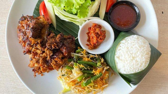 Salah satu menu di Javanine Resto, Malang, Jawa Timur.