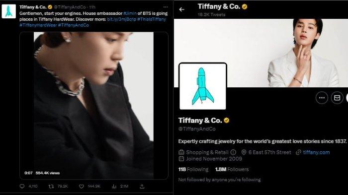 Jimin BTS jadi Global Ambassador Tiffany & Co