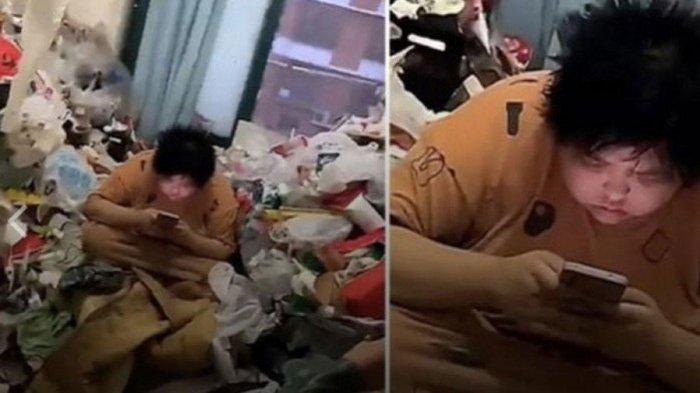 Joroknya penghuni kosan ini, tinggal di kamar penuh sampah, setahun tak buang sampah. Penampakan Kamar Kos Wanita yang Tak Pernah Buang Sampah Selama Setahun, Ibu Kos Auto Ngamuk
