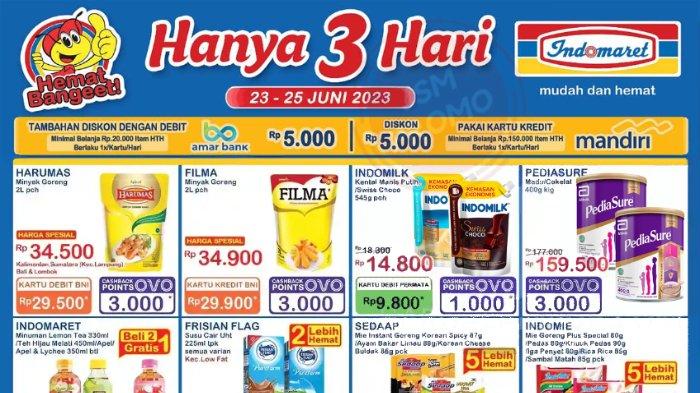 KATALOG Promo JSM Indomaret 23-25 Juni 2023 (LUAR JAWA, KECUALI BALI & LOMBOK)