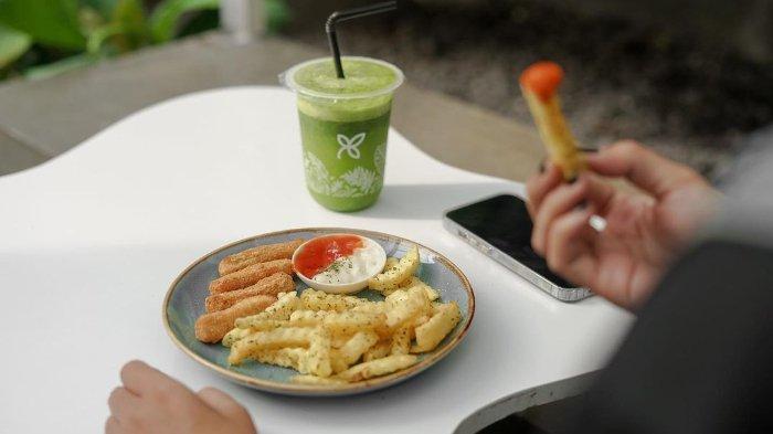 Salah satu menu di KON.CO Coffee & Garden, Malang, Jawa Timur.