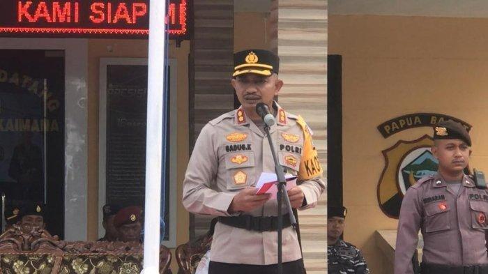 Kapolres Kaimana, AKBP Gadug Kurniawan