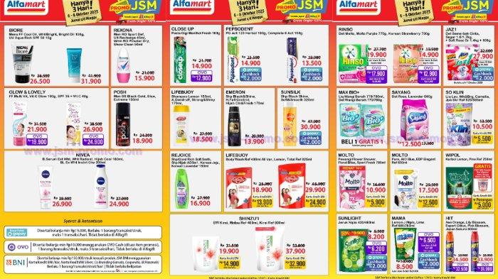 Katalog Promo JSM Alfamart 6-8 Oktober 2023: Diskon Minyak Goreng Murah 2L Mulai dari Rp30.400
