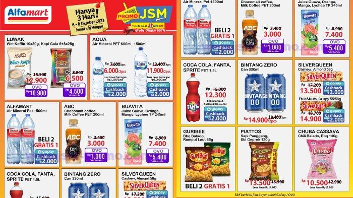 Katalog Promo JSM Alfamart 6-8 Oktober 2023: Diskon Minyak Goreng Murah 2L Mulai dari Rp30.400