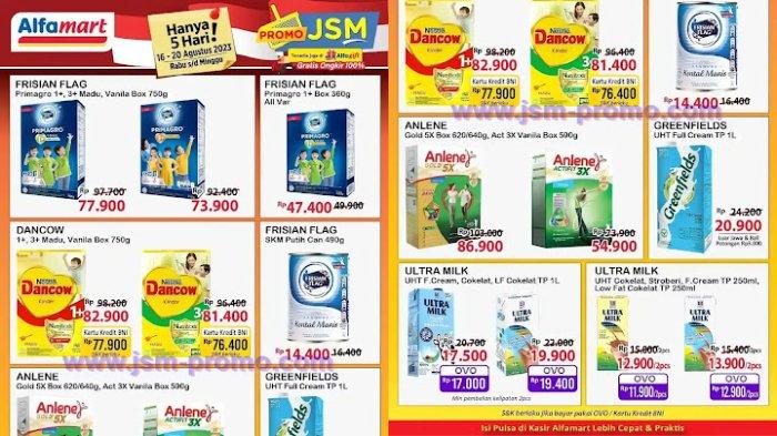 Katalog Promo JSM Alfamart Periode Agustus 2023 Lengkap, Banyak Minyak Goreng Murah Mulai 30 Ribuan Saja