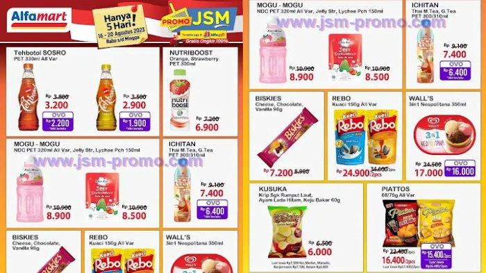 Katalog Promo JSM Alfamart Periode Agustus 2023 Lengkap, Banyak Minyak Goreng Murah Mulai 30 Ribuan Saja