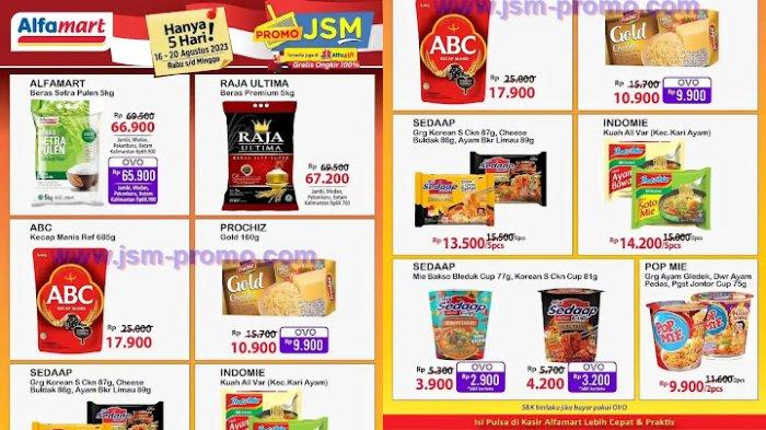 Katalog Promo JSM Alfamart Periode Agustus Lengkap