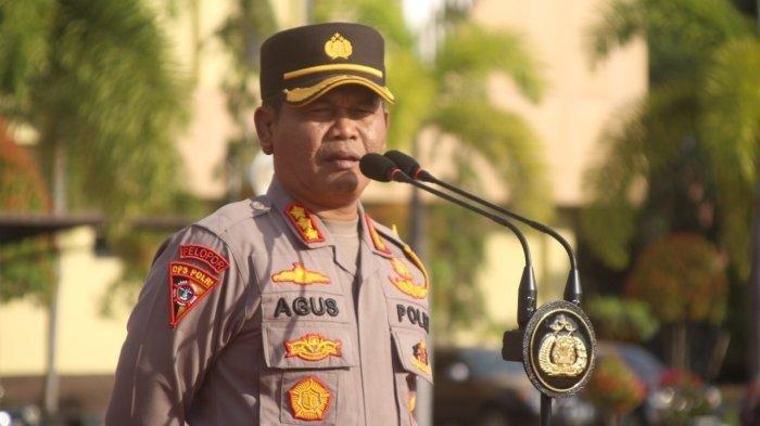 Kepala Biro Operasi (Karo Ops) Polda Aceh Kombes Drs. H. Agus Sarjito memimpin apel kontijensi dalam rangka mengantisipasi terjadinya bencana di Lapangan Mapolda Aceh, Sabtu, 31 Desember 2022