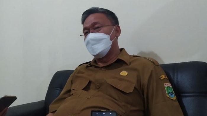 Kepala Sekolah SMKN 5 Tangerang, Kota Tangerang, Nurhali, saat diwawancarai pada Senin (13/9/2021).