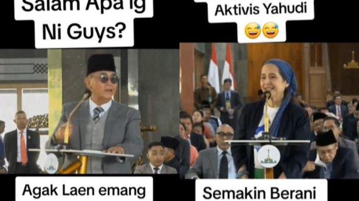 Kolase Panji Gumilang (kiri) dan Monique Rijkers (kanan). Viral Pimpinan Ponpes Al Zaytun Panji Gumilang Undang Aktivis Yahudi di Perayaan Tahun Baru Islam