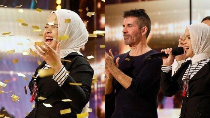 Ibunda Putri Ariani buka suara terkait kabar mendapat uang Rp 7 Triliun dari Simon Cowell, juri America's Got Talent.