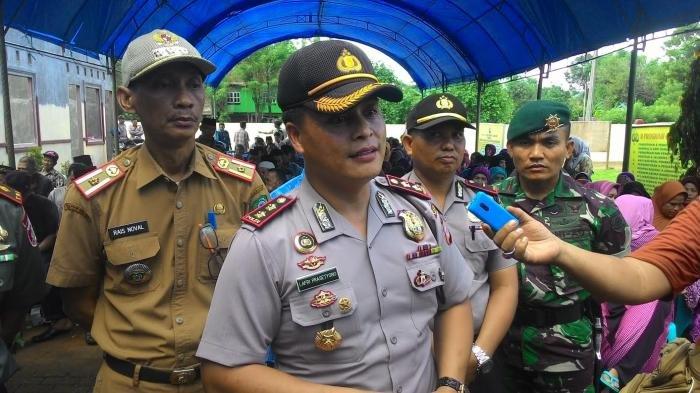 Lafri Prasetyono ketika masih menjadi Kapolres Maros.