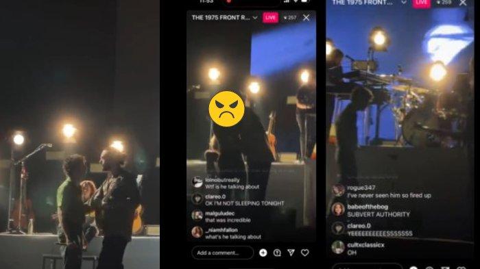 Konser The 1975 di Malaysia Dihentikan Paksa dan Diboikot usai Matty Healy ciuman dengan basistnya