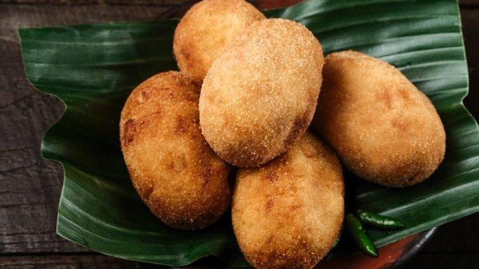 Ilustrasi kroket singkong.