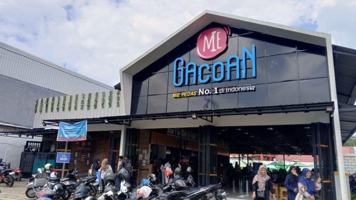 Lokasi Mie Gacoan yang berada di Jalan Sisingamangaraja Medan, Rabu (27/9/2023)