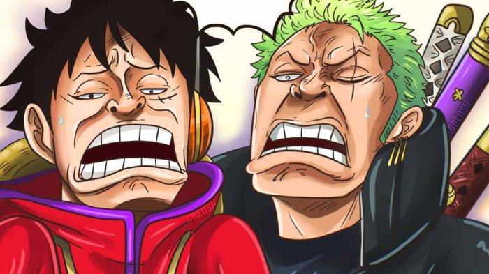 Luffy dan Zoro dalam One Piece