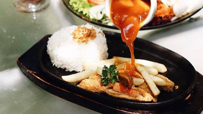 Salah satu menu di Madam Wang Secret Garden, Malang, Jawa Timur.