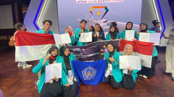 Mahasiswa Fakultas Ilmu Kesehatan UMS Borong 4 Medali di Indonesia Inventors Day 2023