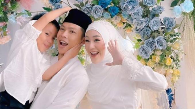 Mantan istri Alvin Faiz, Larissa Chou menikah dengan Ikram Rosadi, Minggu (3/9/2023)