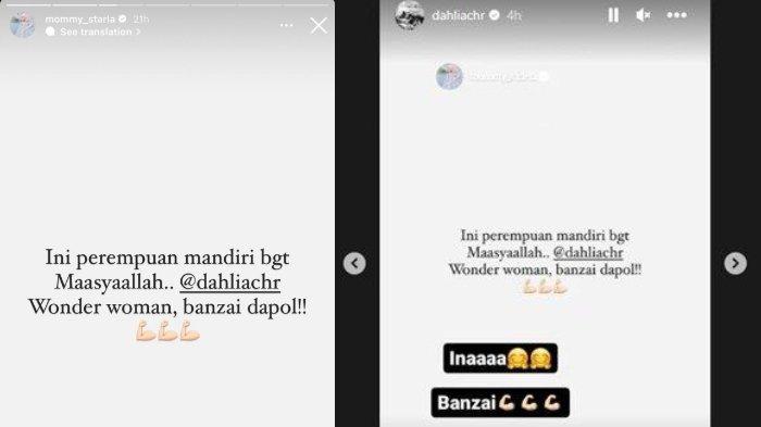 Merasa punya nasib yang sama, Dahlia Poland dan Inara Rusli saling semangati di media sosial.