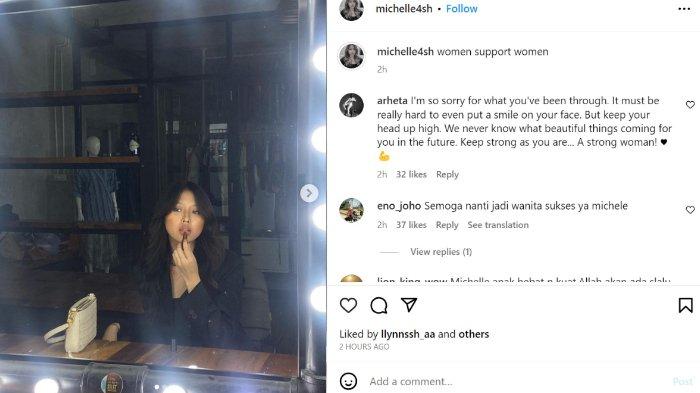 Michelle Ashley Tulis 'Women Support Women' di Instagramnya, Sindiran Keras untuk Pinkan Mambo