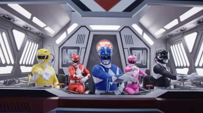 Cuplikan adegan dalam film Mighty Morphin Power Rangers: Once & Always.