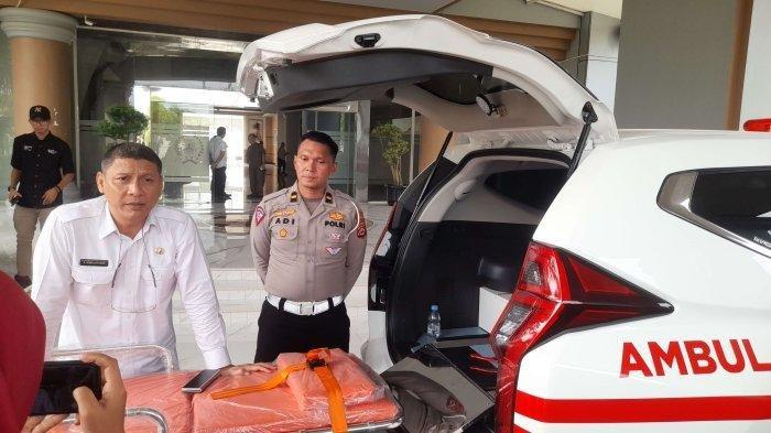 Mobil ambulans Pajero Sport milik DPRD Banten.