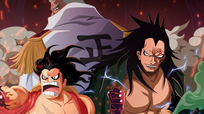 Monkey D Garp, Monkey D Luffy dan Monkey D Dragon dalam One Piece