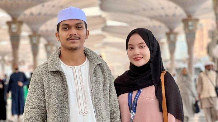 Nadia Hawasyi bersama suami.