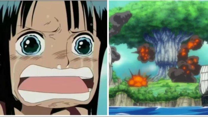 Nico Robin Menyaksikan Buster Call di Ohara dalam ONE PIECE