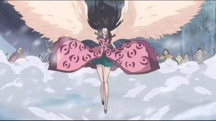 Nico Robin Menggunakan Sayap di One Piece
